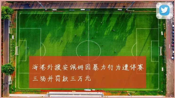 海港外援安佩姆因暴力行为遭停赛三场并罚款三万元