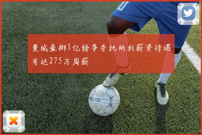 曼城豪掷1亿镑争夺托纳利薪资待遇可达275万周薪