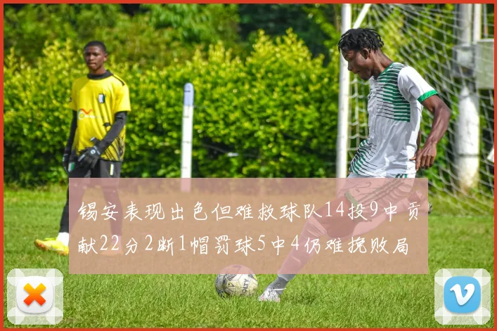 锡安表现出色但难救球队14投9中贡献22分2断1帽罚球5中4仍难挽败局